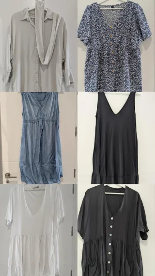 Lote de ropa de premamá