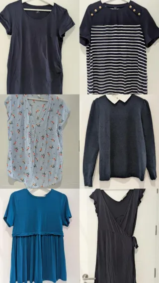 Lote de ropa de premamá