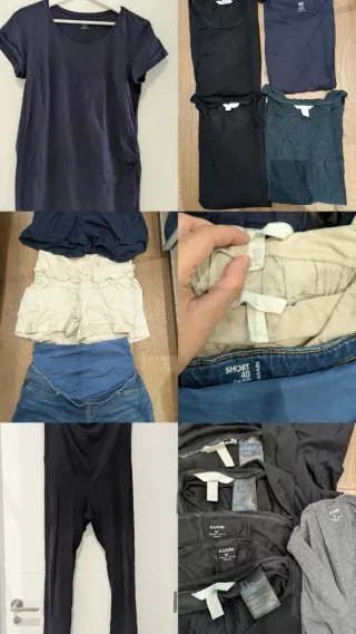 Lote de ropa de premamá