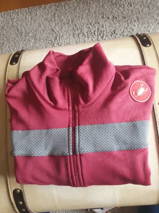 Chaqueta Castelli Roja Talla L