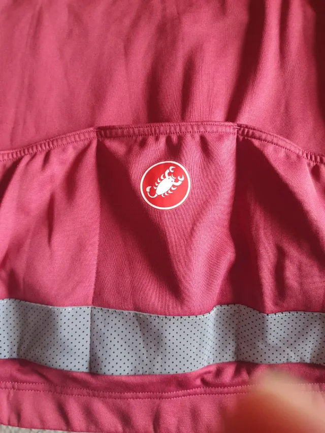 Chaqueta Castelli Roja Talla L