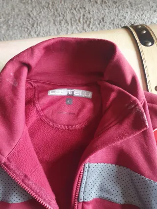 Chaqueta Castelli Roja Talla L