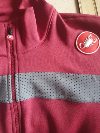 Chaqueta Castelli Roja Talla L