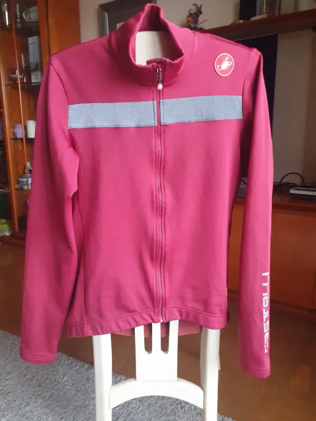 Chaqueta Castelli Roja Talla L