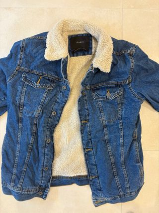 Chaqueta Vaquera Zara Talla L