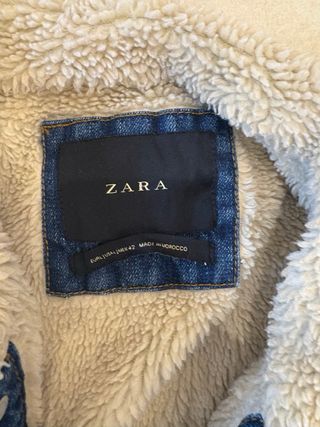 Chaqueta Vaquera Zara Talla L