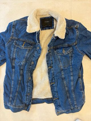 Chaqueta Vaquera Zara Talla L