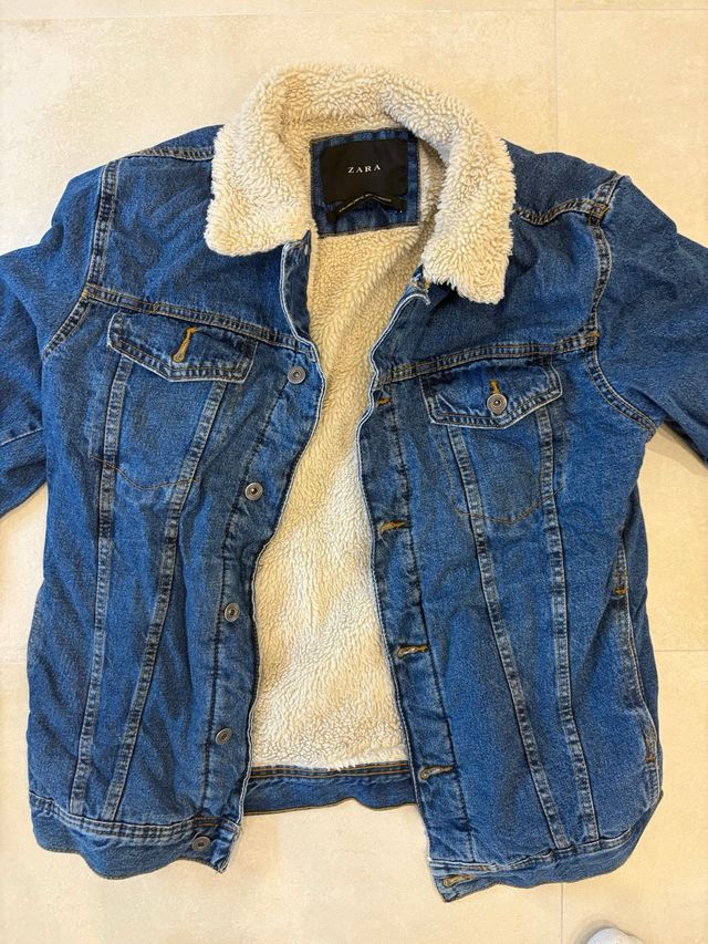Chaqueta Vaquera Zara Talla L