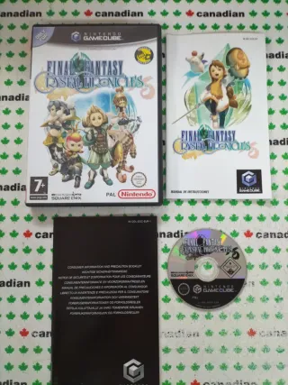 Final Fantasy Crystal Chronicles GameCube PAL