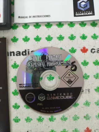 Final Fantasy Crystal Chronicles GameCube PAL