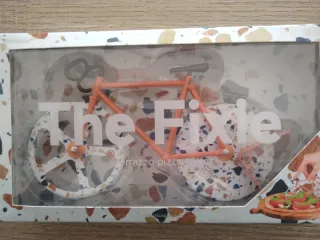 Tagliapizza a forma di bicicletta The Fixie nuovo