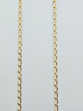 Cadena de Oro 18K Cartier, Bilbao 1x1, 5,5gr, 60cm