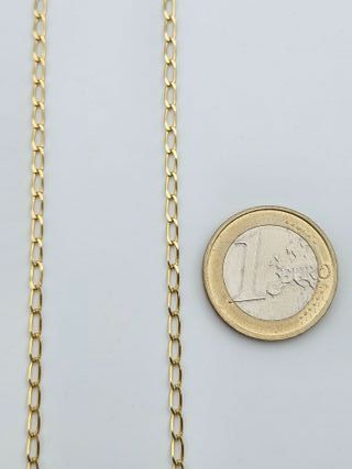 Cadena de Oro 18K Cartier, Bilbao 1x1, 5,5gr, 60cm