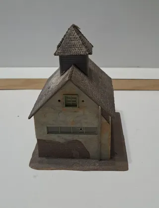 2 piccole casette per presepe