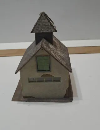 2 piccole casette per presepe