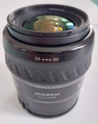 Obiettivo Minolta Zoom xi 28-80mm f/4-5.6