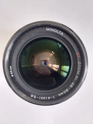 Obiettivo Minolta Zoom xi 28-80mm f/4-5.6