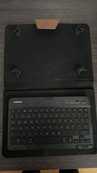 Teclado portátil Medion negro