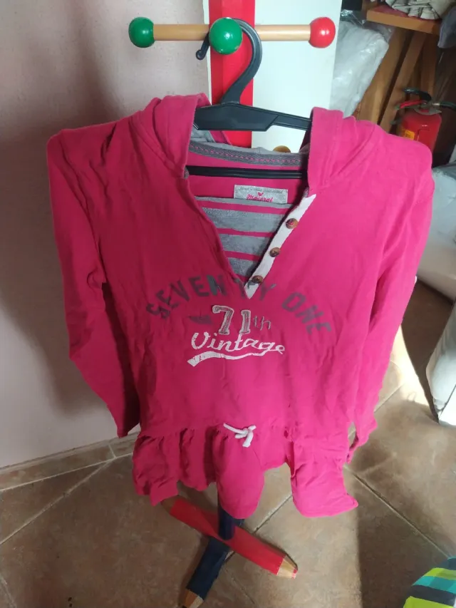 Vestido niña rosa 71th Vintage