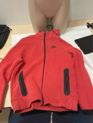 Conjunto Nike Tech Fleece Niño Rojo