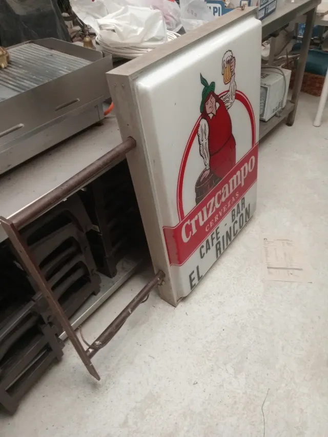 Letrero Luminoso Cruzcampo