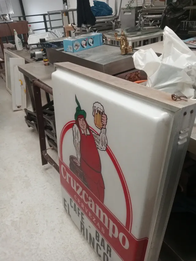 Letrero Luminoso Cruzcampo