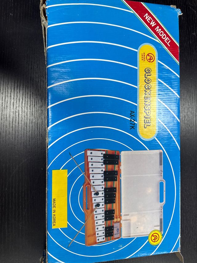 1955 Xilófono GLOCKENSPIEL AX-27K Antiguo