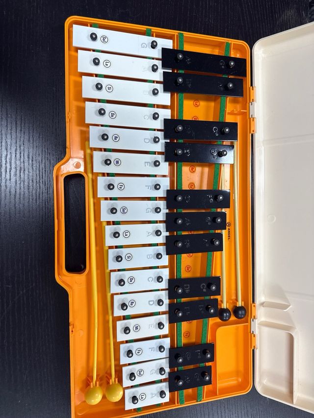 1955 Xilófono GLOCKENSPIEL AX-27K Antiguo