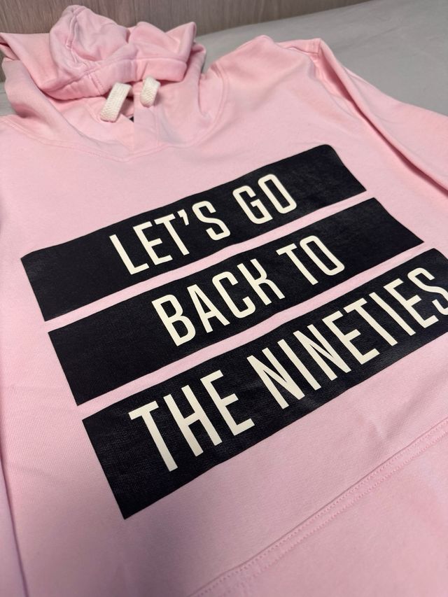 Sudadera Let's Go Back to the Nineties