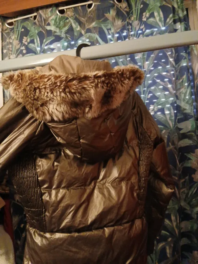 Chaqueta Tiffosi Marrón/Dorado