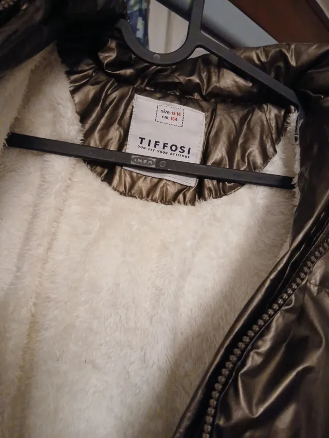 Chaqueta Tiffosi Marrón/Dorado