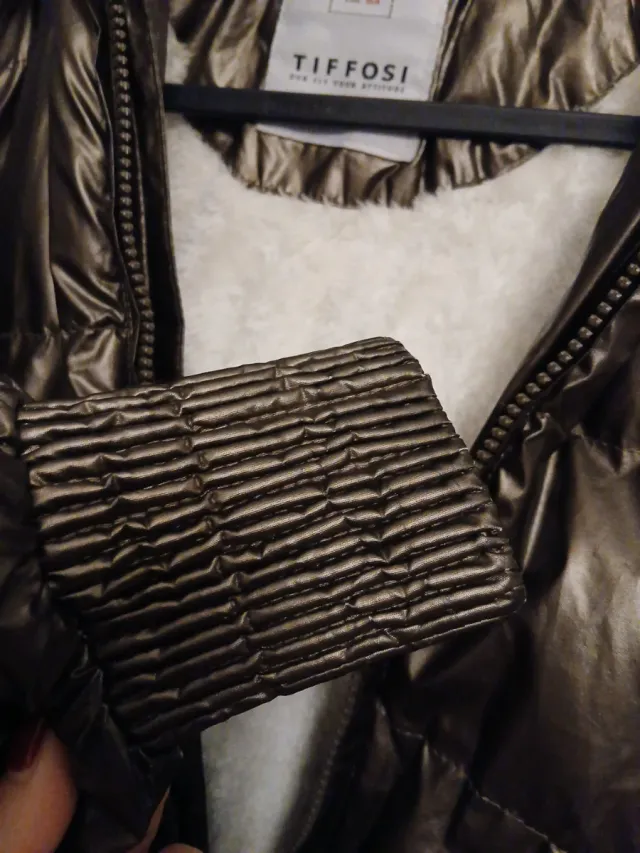 Chaqueta Tiffosi Marrón/Dorado