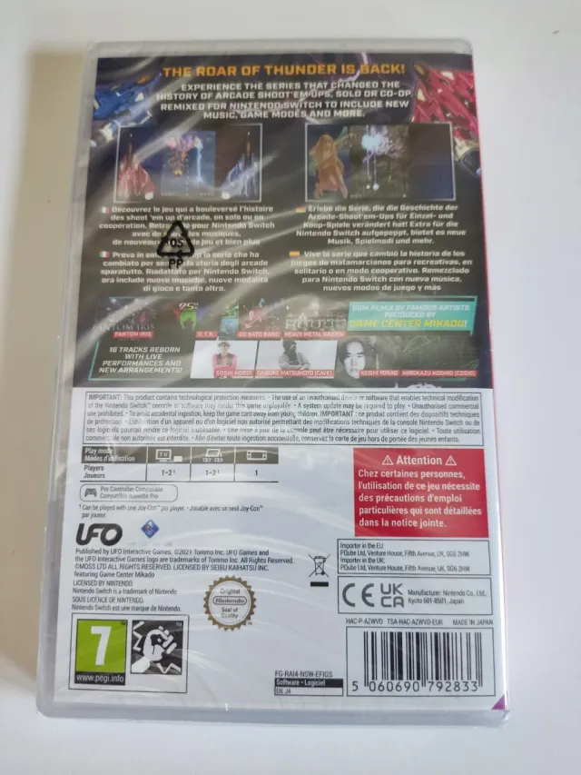 🇪🇦Raiden IV x MIKADO remix Nintendo Switch