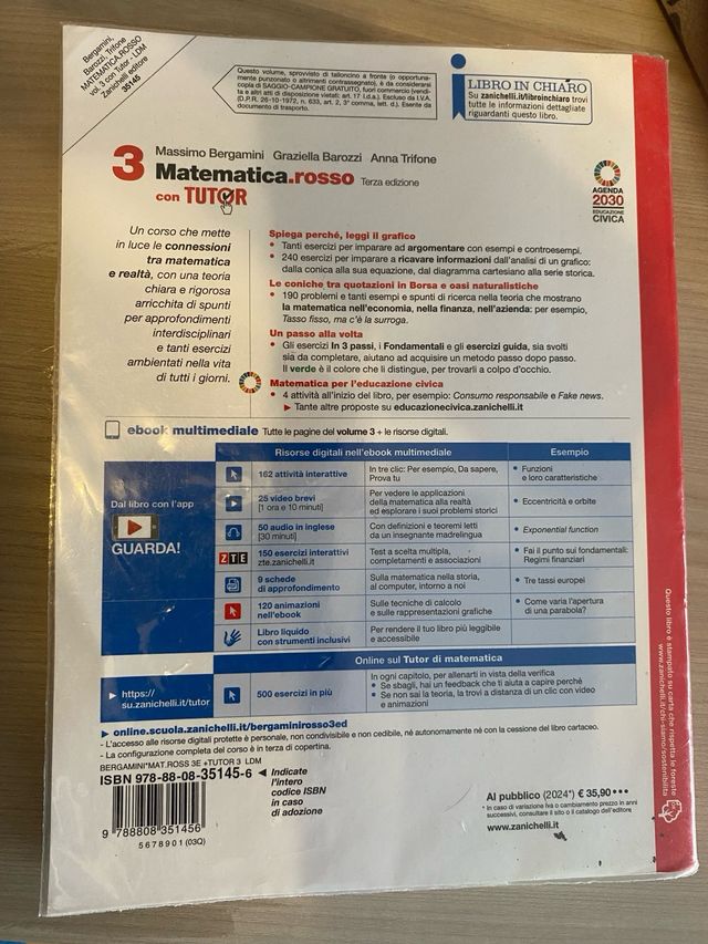 3 Matematica.rosso - Terza Edizione