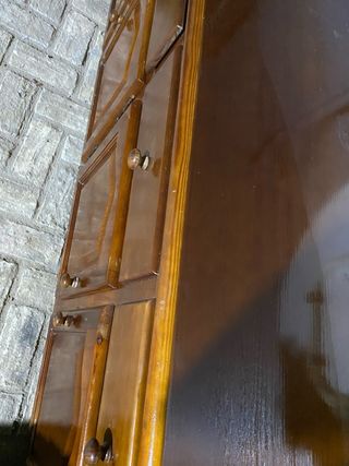 Mueble de salón madera maciza