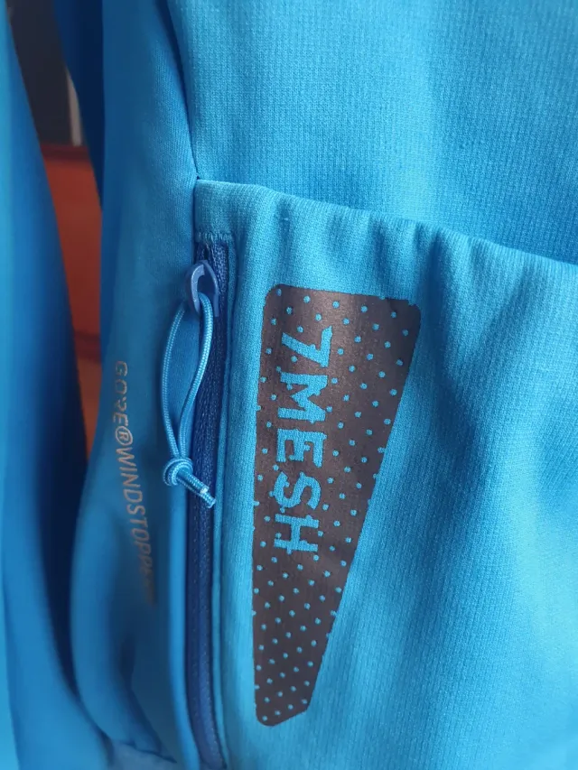 Chaqueta Ciclismo Azul Marca 7MESH TALLA L