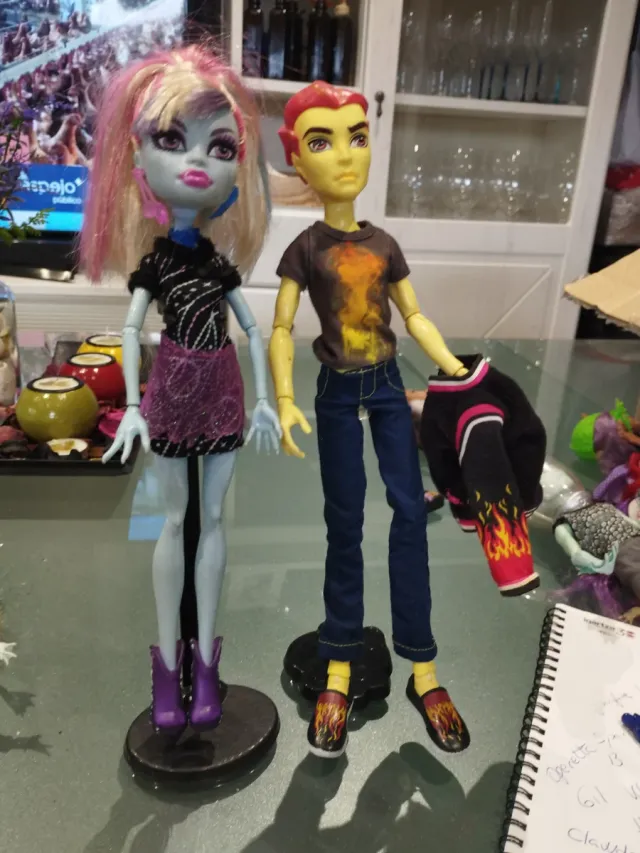 Monster High abbey bominable y heath burns