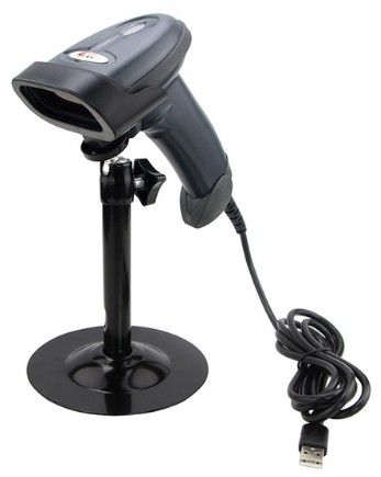 Escáner de código de barras con soporte