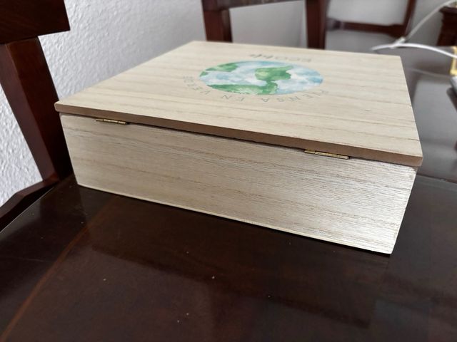 Caja de té de madera Eco Life