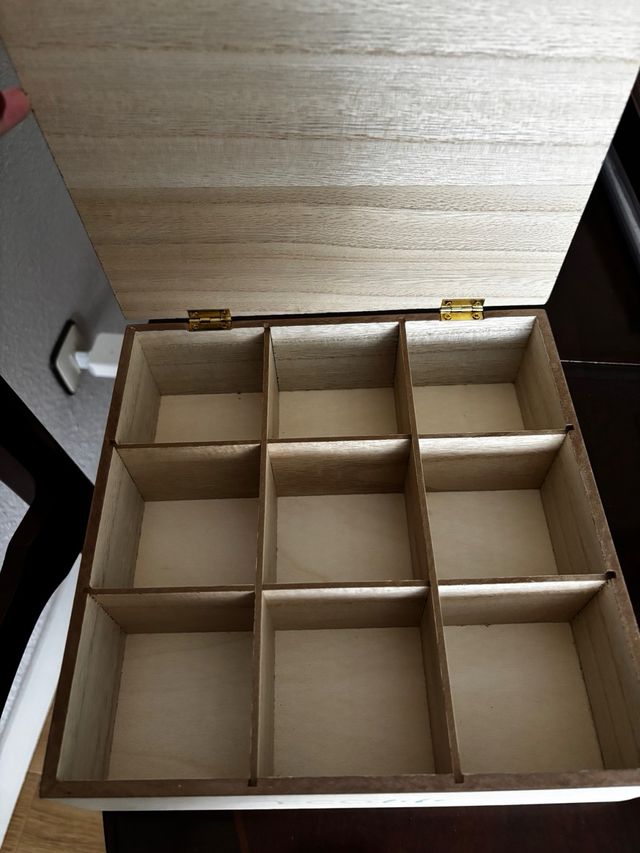 Caja de té de madera Eco Life