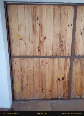 2 Tarimas de madera robustas