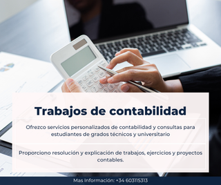Trabajos de contabilidad