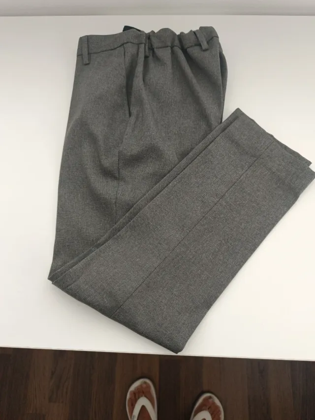 Traje ceremonia niño T12/13 gris y dorado