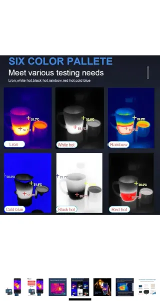 Termocamera TOOLTOP T7 Android Type-C 25Hz