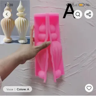 Stampo candela 20 cm