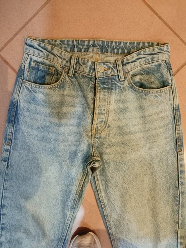 Vaqueros desgastados estilo vintage