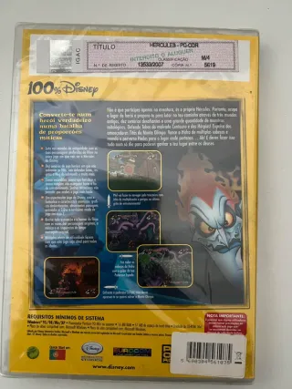 Jogo PC CD-ROM Disney Hércules Ação