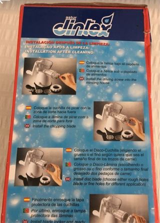 Tritacarne manuale Dintex