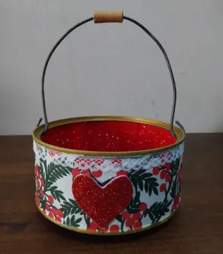 Decoracion de Navidad única y sostenible.