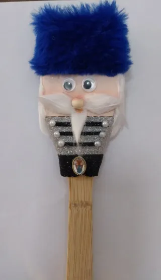 Decoracion de Navidad única y sostenible.